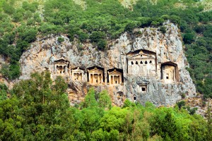 Kaunos Lycian Tombs, Turkey