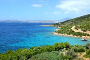 Turquoise Bay in the Mediterranean