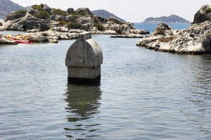 Sunken Lycian Tomb