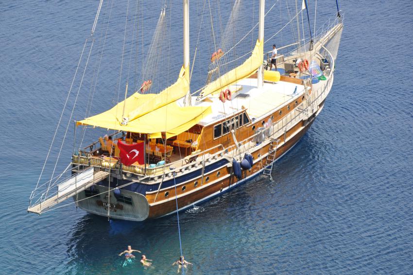 bodrum gulet boat cruise by outback yachting