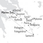Jewels of the Cyclades - Map