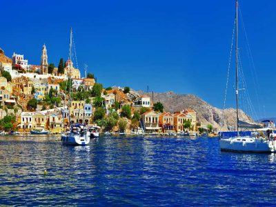 Greece Symi Town Symi Town